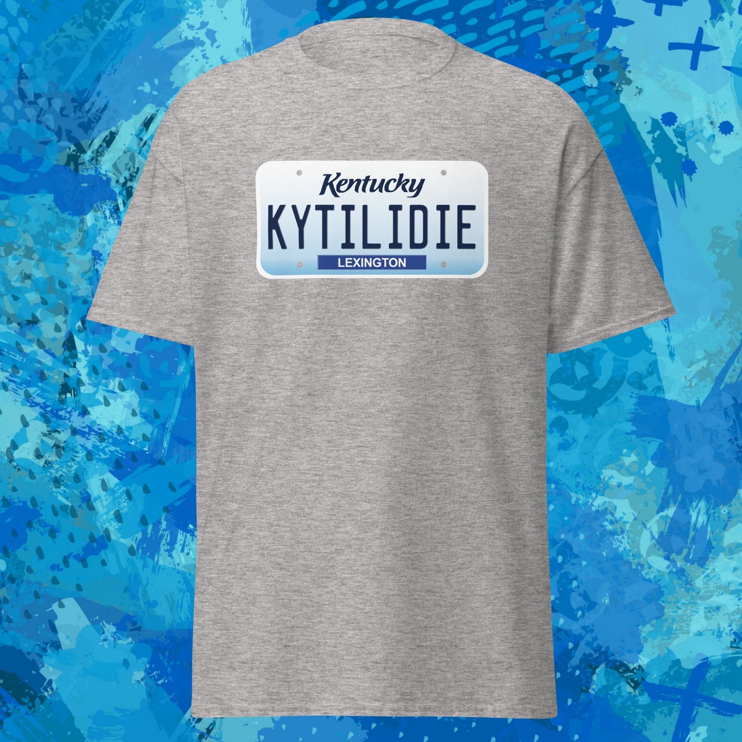 I Am Kentucky Til I Die License Plate Lexington T-Shirt