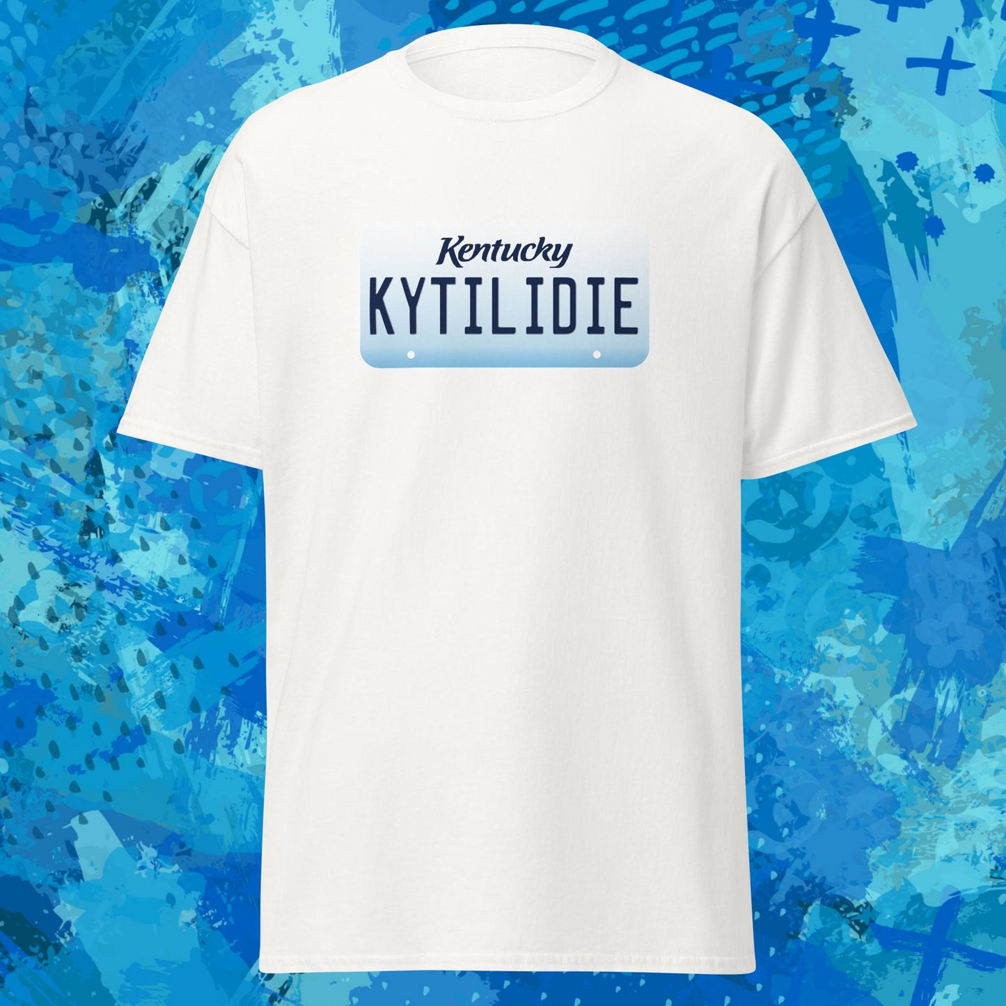 I Am Kentucky Til I Die License Plate T-Shirt